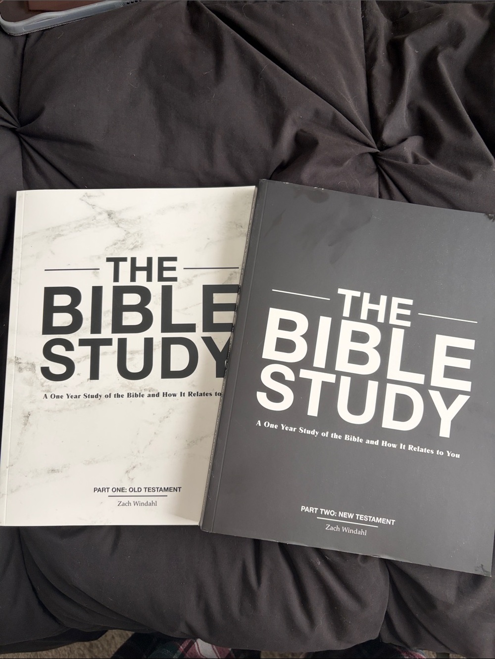 The Bible Study Hardcover Set - Black and White